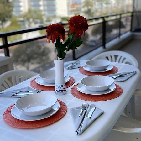 Apartbeach Aquamarina 216 Junto Playa Muy Luminoso לה פינדה